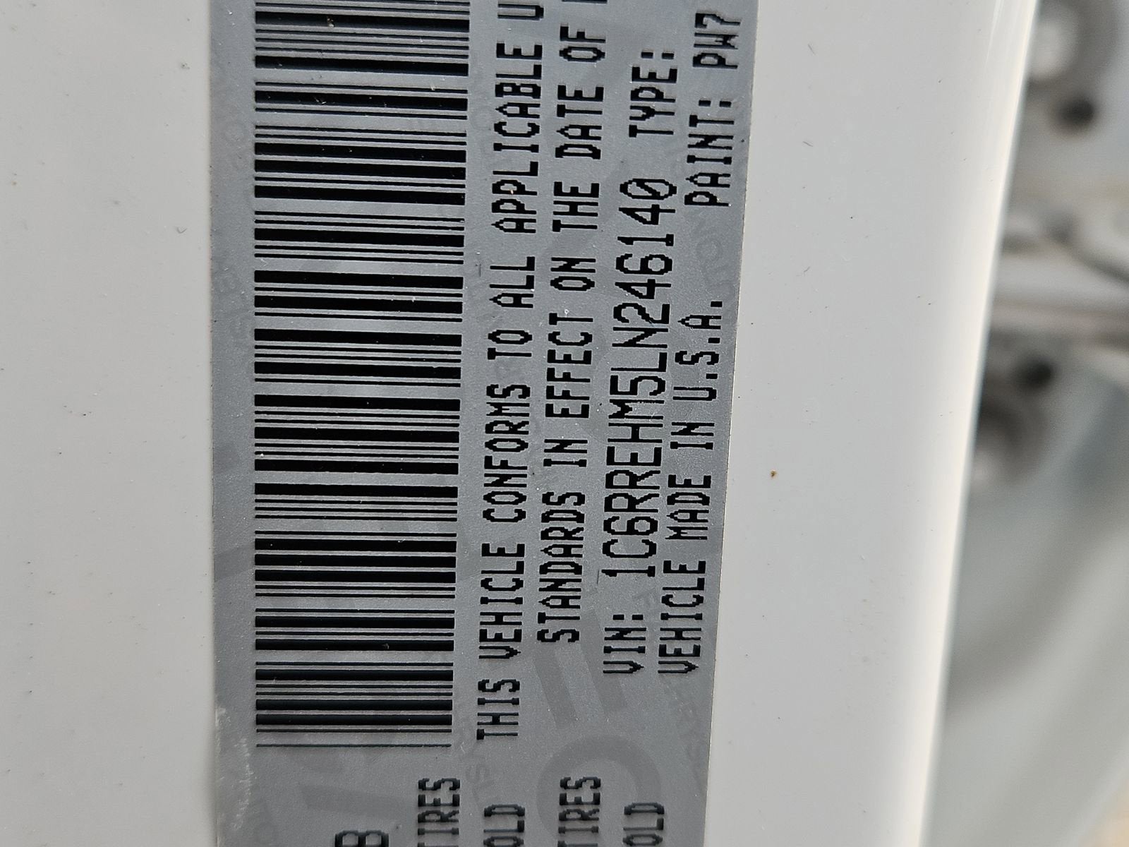 2020 RAM 1500 Limited Crew Cab 4x2 5'7" Box