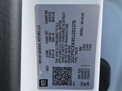 2025 Chevrolet Colorado WT/LT