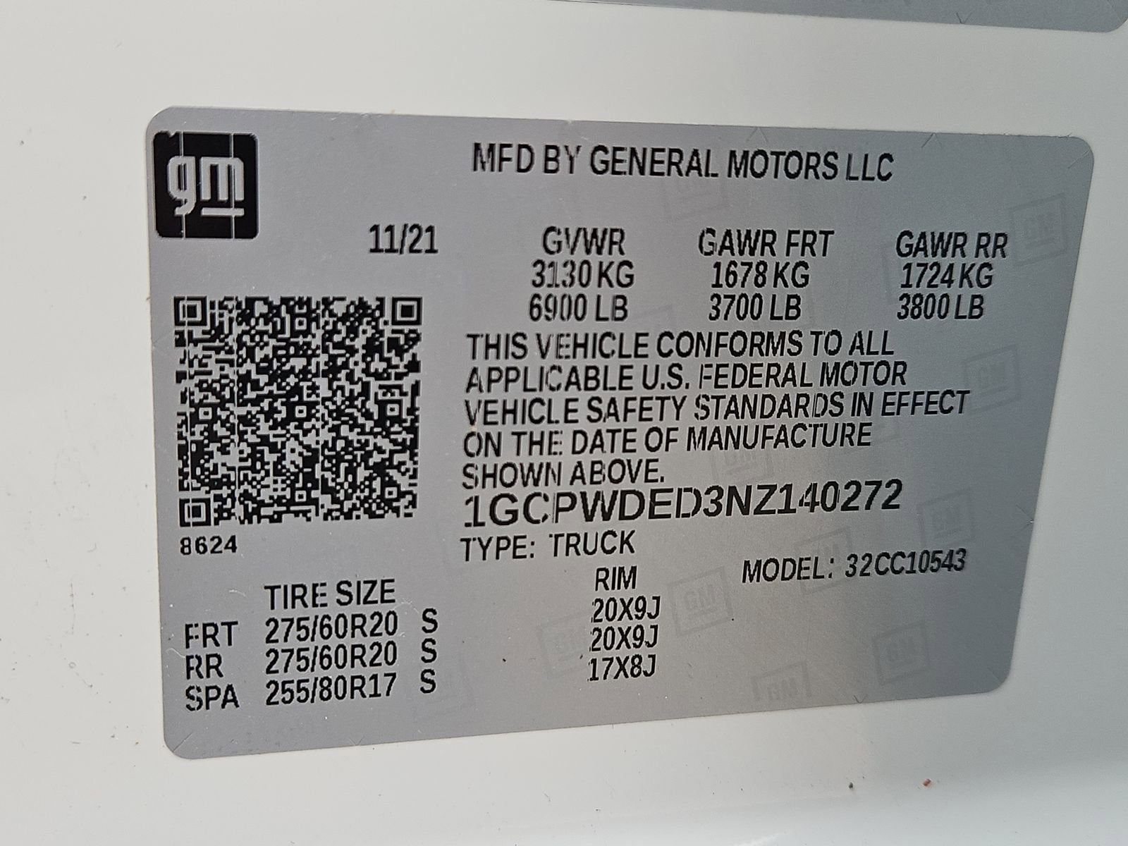 2022 Chevrolet Silverado 1500 LTD RST