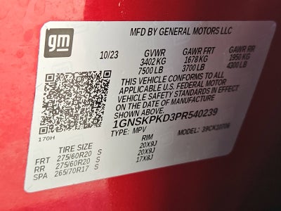 2023 Chevrolet Tahoe Z71